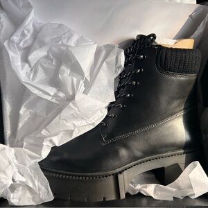 Coach Women’s Leah Platform Lace up Booties